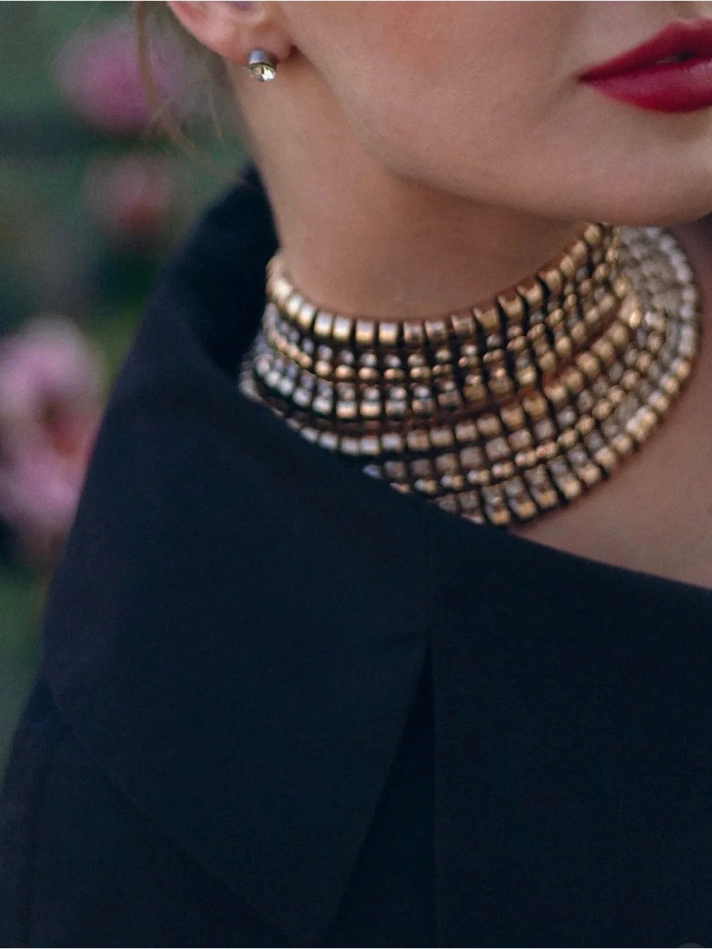 ❣️PRICE FIRM❣️ ZARA MAXI METAL PIECES CHOKER NECKLACE